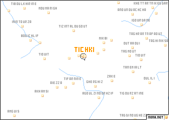 map of Tichki