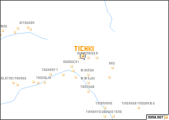 map of Tichki