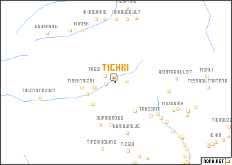 map of Tichki