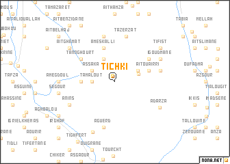 map of Tichki