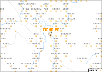 map of Tich Niên