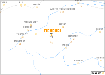 map of Tichouaï