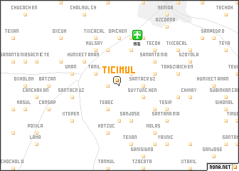 map of Ticimul