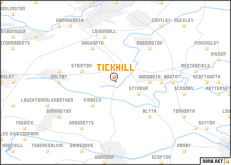 map of Tickhill