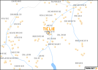 map of Ticlie