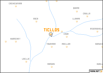 map of Ticllos