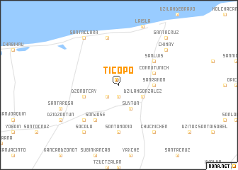 map of Ticopó