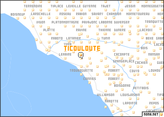 map of Ti Couloute