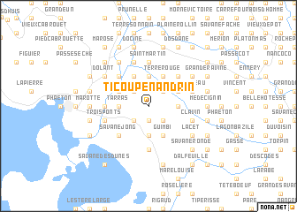 map of Ti Coupe Nandrin