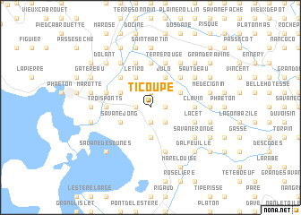 map of Ti Coupe