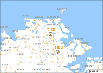 map of Tico