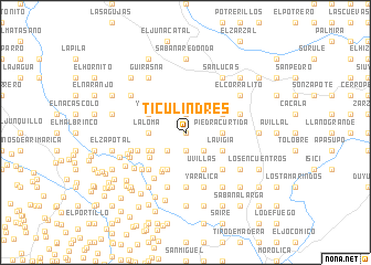 map of Ticulindres