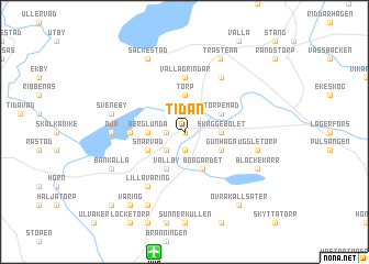 map of Tidan