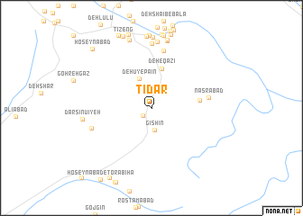 map of Tīdar