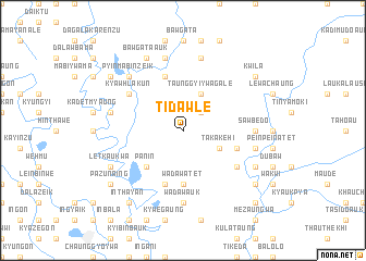 map of Tidawle