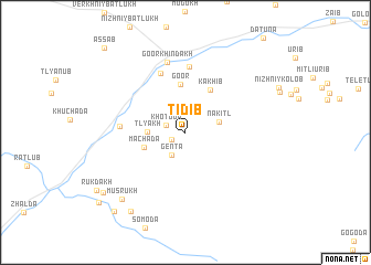 map of Tidib