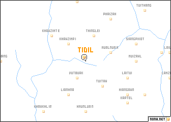 map of Tidil