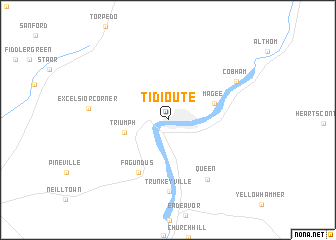 map of Tidioute