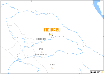 map of Tidiparu