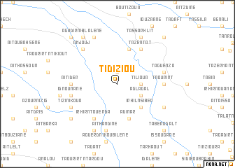 map of Tidiziou