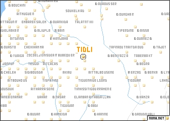 map of Tidli