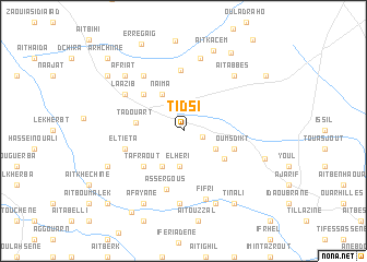 map of Tidsi