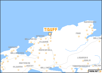map of Tiduff