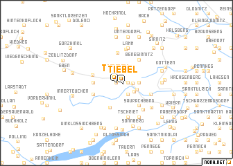 map of Tiebel