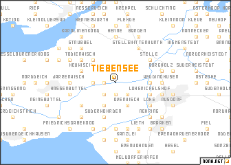 map of Tiebensee