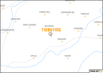 map of Tiebuying