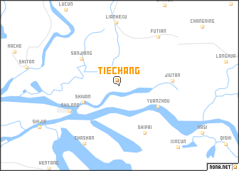 map of Tiechang