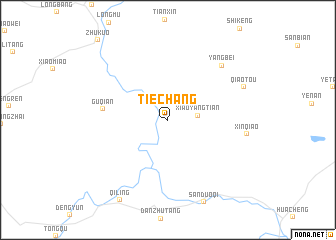 map of Tiechang