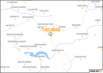 map of Tiechang