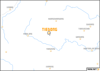 map of Tiedong