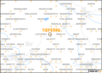 map of Tiefenau