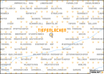 map of Tiefenlachen