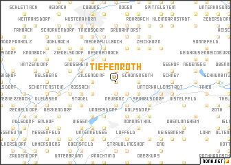 map of Tiefenroth