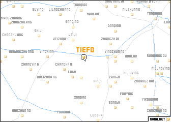 map of Tiefo