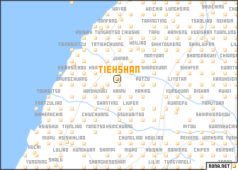 map of T\