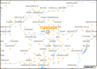 map of T\