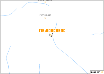 map of Tiejiaocheng