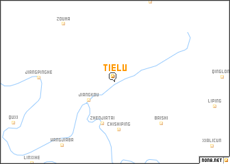 map of Tielu