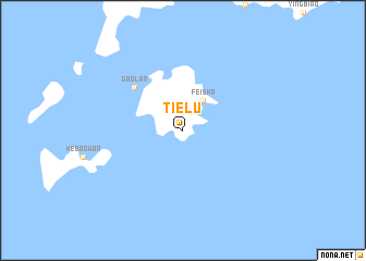 map of Tielu