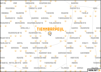 map of Tiemmbar Peul