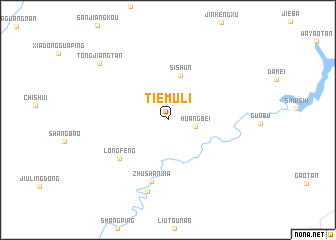 map of Tiemuli