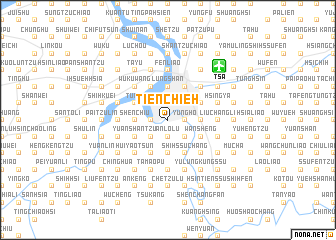 map of Tien-chieh