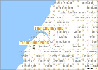map of T\