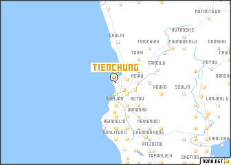 map of T\