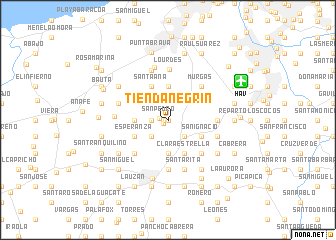 map of Tienda Negrín