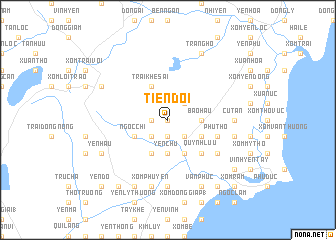 map of Tiên Ðôi